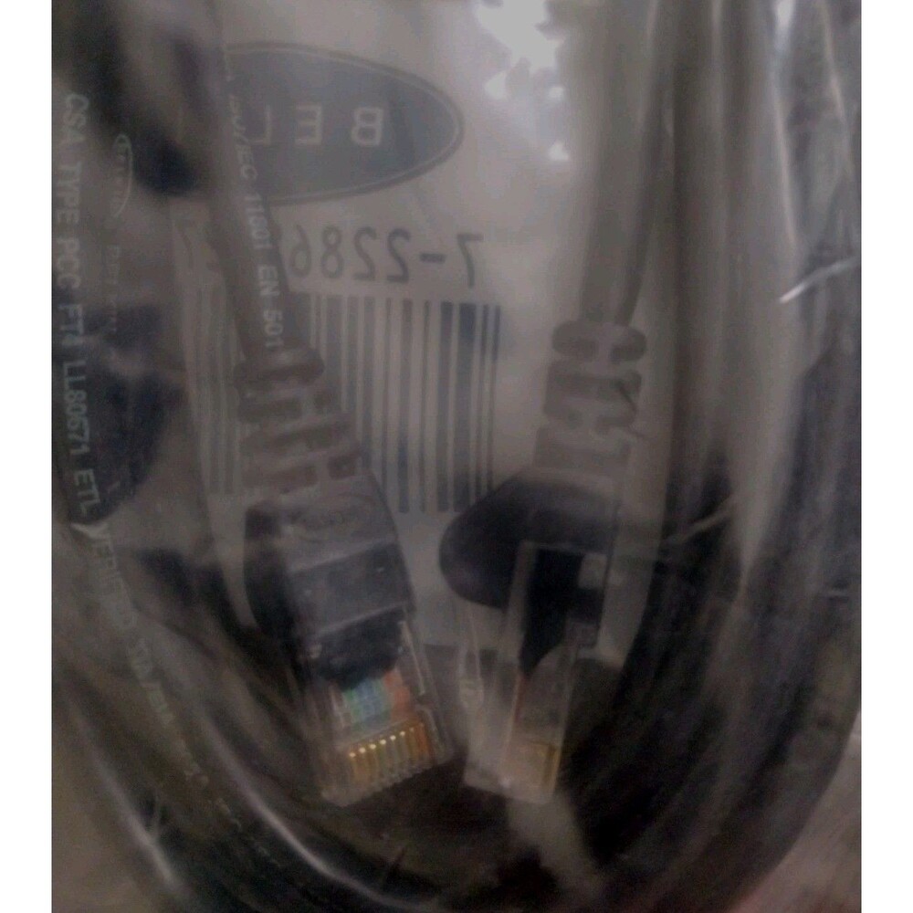6 NEW -Belkin A3L850-10-BLK-S  Snagless FastCat 5e Patch Cable -10ft (NOS) - Picture 6 of 6